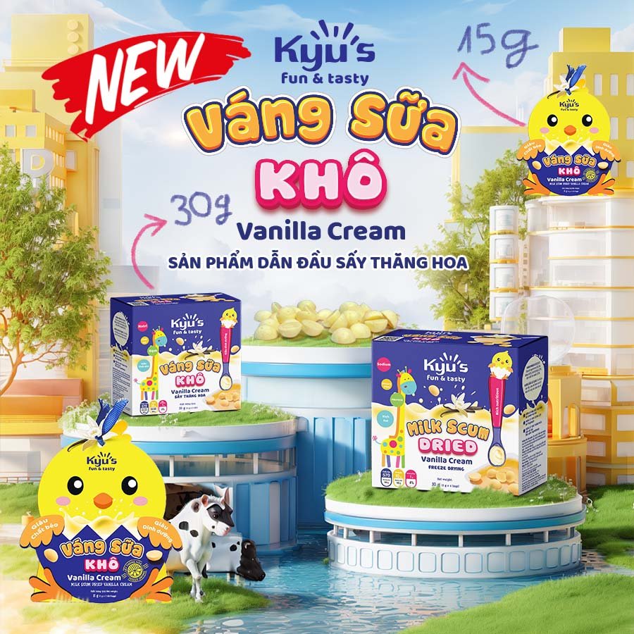 Váng Sữa Khô Kyu's